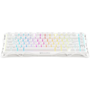 Клавиатура GravaStar Mercury K1 Lite Wireless/Bluetooth/USB UA White (GSK1LITE_WHT)