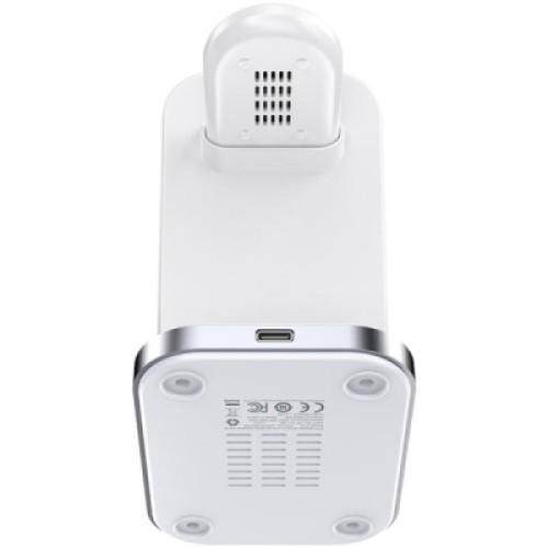 Зарядное устройство Acefast E15 Wireless QI 3in1 15W Black (6974316281986)