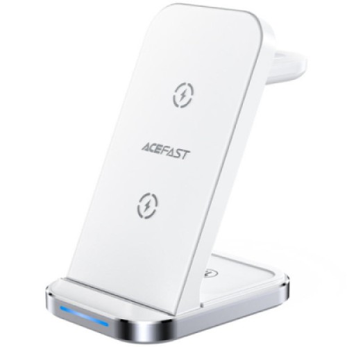 Зарядное устройство Acefast E15 Wireless QI 3in1 15W Black (6974316281986)