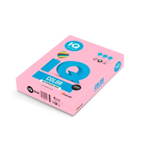 Бумага IQ Color A4 80 г/м2 500с, pink flamingo (OPI74/A4/80/IQ)