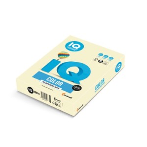 Бумага IQ Color А4 160 г/м2 250с, beige vanilla (BE66/A4/160/IQ)