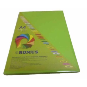 Бумага Romus A4 80 г/м2 100c, green light (R51000)