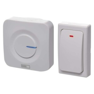 Дверной звонок EMOS беспроводной P5729 питание от сети 220В с кнопкой BATTERY-FREE (P5729)