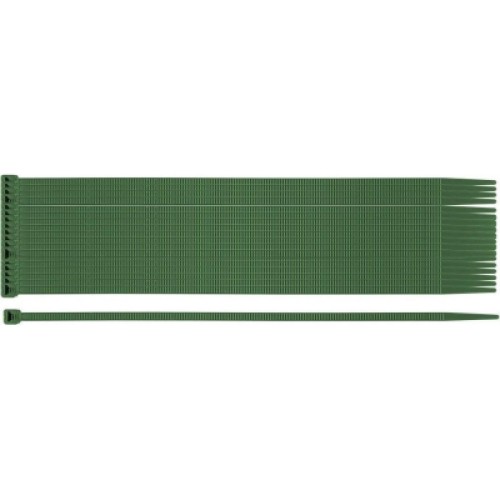 Стяжка Neo Tools 50шт, пластик, 3.6х200мм, зеленая (15-975)
