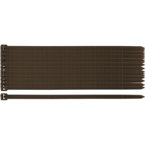 Стяжка Neo Tools 50шт, пластик, 4.8х160мм, коричневая (15-978)