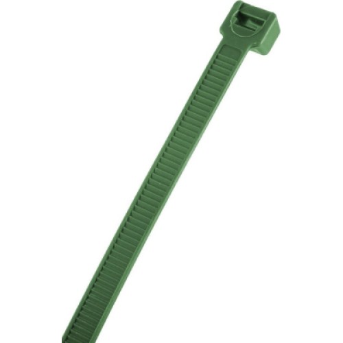 Стяжка Neo Tools 50шт, пластик, 7.6х380мм, зеленая (15-971)