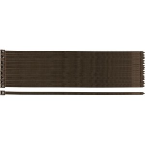 Стяжка Neo Tools 50шт, пластик, 7.6х380мм, коричневая (15-970)