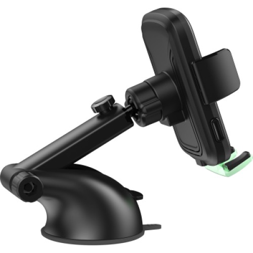 Универсальный автодержатель 2E 4.7-7", Wireless Qi 15W, USB-A/QC/3.0/30W, USB-С/PD/30W (2E-WCQ01-10)