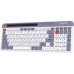 Клавиатура Maxxter KBW-02G-UA Wireless Grey (KBW-02G-UA)