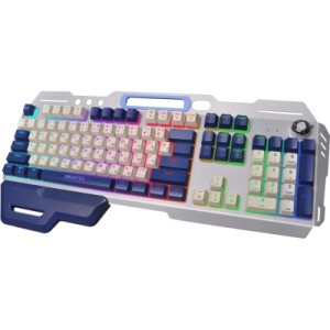 Клавіатура Maxxter KBG-RGB-01-UA RGB USB Metal (KBG-RGB-01-UA)