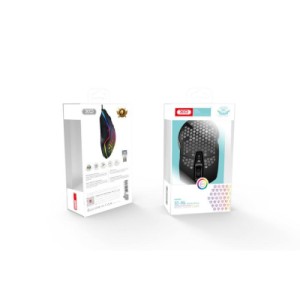 Мышка XO M4 4000 DPI RGB USB Black (XO-M4-BK)