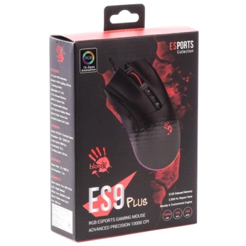 Мышка A4Tech Bloody ES9 Plus USB Black (4711421971515)