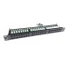 Патч-панель 19" 48хRJ-45 UTP 1U cat. 5e с организатором кабеля Eserver (WT-2264-CAT.5E)