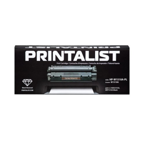 Тонер-картридж HP LJ 4003/4103, MFP 4103 Black / W1510A Black Printalist (HP-W1510A-PL)
