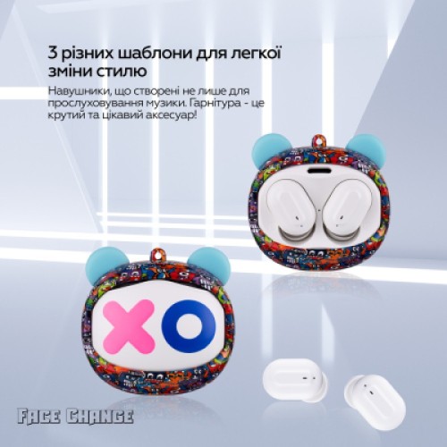 Наушники XoKo G05-face changing TWS Violet (G05-VIOT)