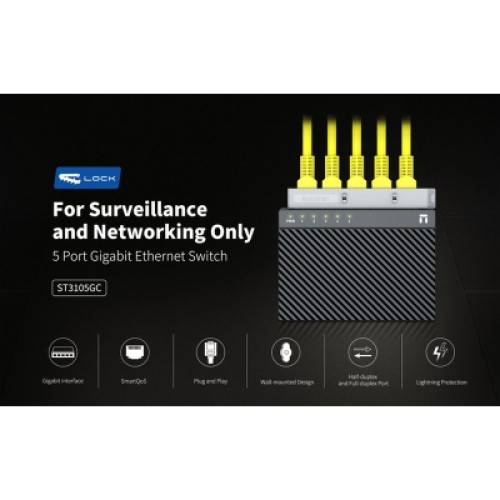Коммутатор сетевой Netis ST3105GC
