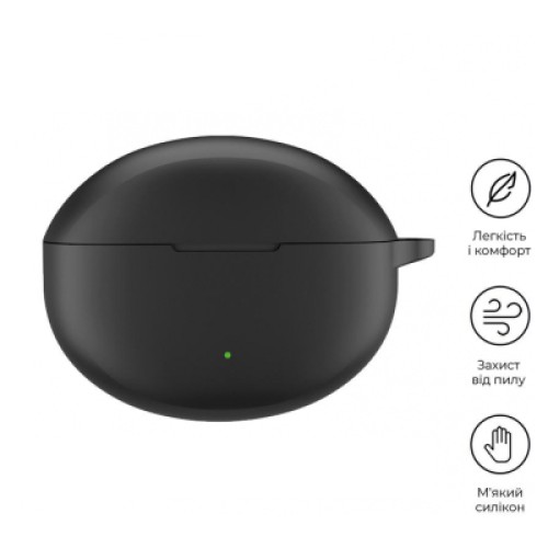 Чехол для наушников BeCover Silicon для OPPO Enco Air4 Pro Black (713222)