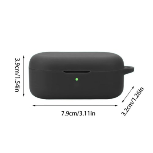 Чехол для наушников BeCover Silicon для OPPO Enco Buds 2 Pro Black (713223)