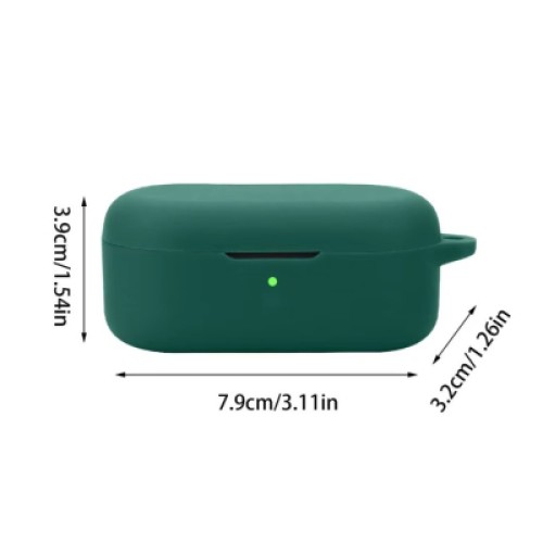 Чехол для наушников BeCover Silicon для OPPO Enco Buds 2 Pro Dark Green (713225)