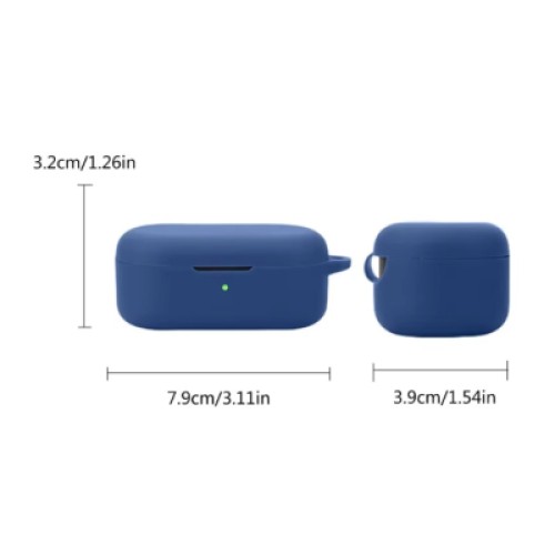 Чехол для наушников BeCover Silicon для OPPO Enco Buds 2 Pro Deep Blue (713224)