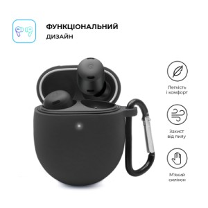 Чехол для наушников Armorstandart Hang Case для Google Pixel Buds Pro Black (ARM75403)
