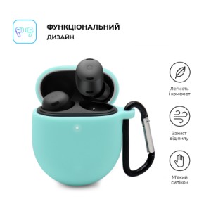 Чехол для наушников Armorstandart Hang Case для Google Pixel Buds Pro Mint (ARM75407)
