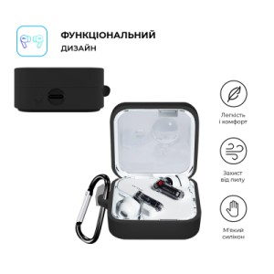 Чехол для наушников Armorstandart Hang Case для Nothing Ear (2) Black (ARM75397)