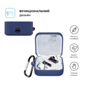 Чехол для наушников Armorstandart Hang Case для Nothing Ear (2) Navy Blue (ARM75399)
