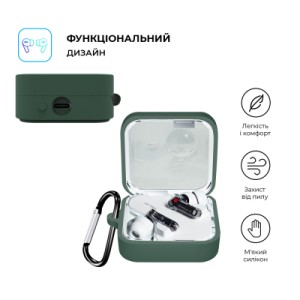 Чехол для наушников Armorstandart Hang Case для Nothing Ear (2) Pine Green (ARM75400)