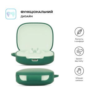 Чехол для наушников Armorstandart Hang Case для Xiaomi Redmi Buds 6 Green (ARM83392)