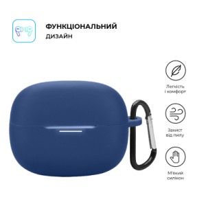 Чехол для наушников Armorstandart Hang Case для Xiaomi Redmi Buds 6 Pro Dark Blue (ARM83395)
