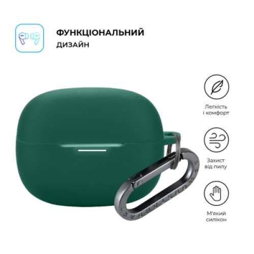 Чехол для наушников Armorstandart Hang Case для Xiaomi Redmi Buds 6 Pro Green (ARM83396)