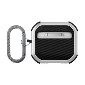 Чехол для наушников Armorstandart Panzer для Apple Airpods 4 White (ARM82553)