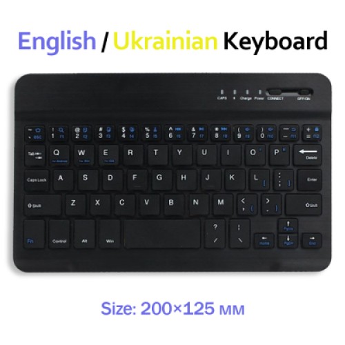 Клавиатура BeCover Bluetooth UA Black (713408)
