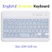 Клавиатура BeCover Bluetooth UA Light Blue (713410)