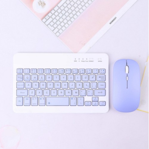 Клавиатура BeCover Bluetooth UA Purple (713409)
