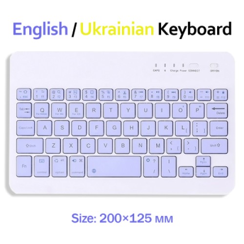 Клавиатура BeCover Bluetooth UA Purple (713409)