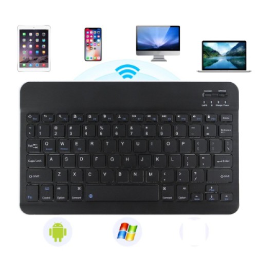 Клавиатура BeCover (245х150 мм) Bluetooth UA Black (713405)