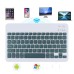 Клавиатура BeCover (245х150 мм) Bluetooth UA Dark Green (713406)