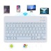 Клавиатура BeCover (245х150 мм) Bluetooth UA Light Blue (713407)
