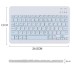 Клавиатура BeCover (245х150 мм) Bluetooth UA Light Blue (713407)