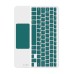 Клавиатура BeCover with TouchPad Bluetooth UA Dark Green (713404)