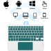 Клавиатура BeCover with TouchPad Bluetooth UA Dark Green (713404)
