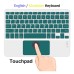 Клавиатура BeCover with TouchPad Bluetooth UA Dark Green (713404)