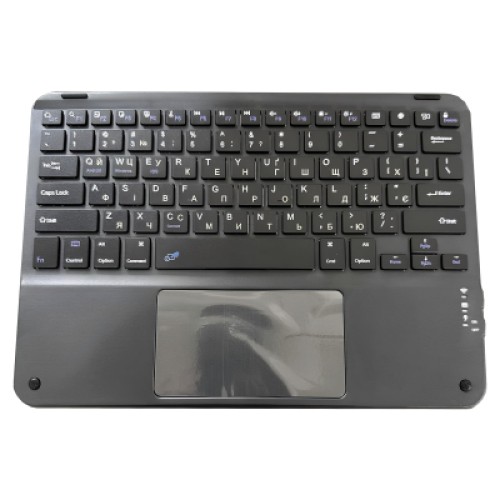 Клавиатура BeCover (265х185 мм) with TouchPad Bluetooth UA Black (713401)