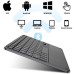 Клавиатура BeCover (265х185 мм) with TouchPad Bluetooth UA Black (713401)
