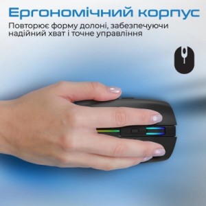 Мышка Promate Kitt Wireless Black (kitt.black)