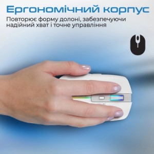 Мышка Promate Kitt Wireless White (kitt.white)