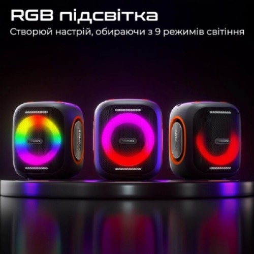 Акустическая система Promate Strike-40 40W Black (strike-40)