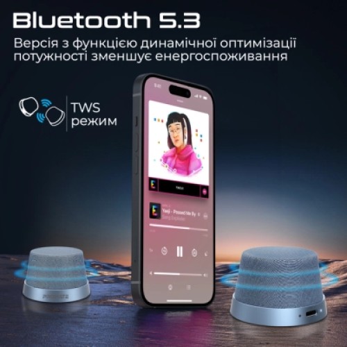 Акустическая система Promate Punch 3 Вт Navy (punch.navy)